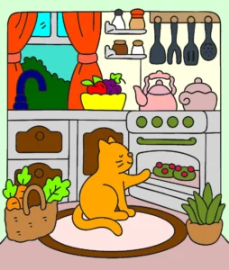 o gatinho e seus biscoitos 1761505279