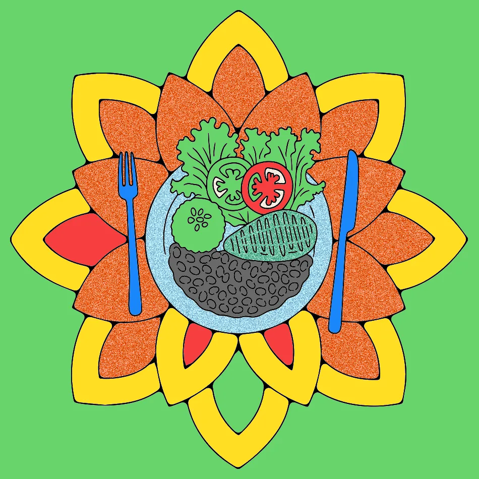 O MEU ALMOCO – Desenho Colorido Online para Pintar e Imprimir | Jogo de Colorir Grátis no Mundo dos Jogos - Imagem Destacada