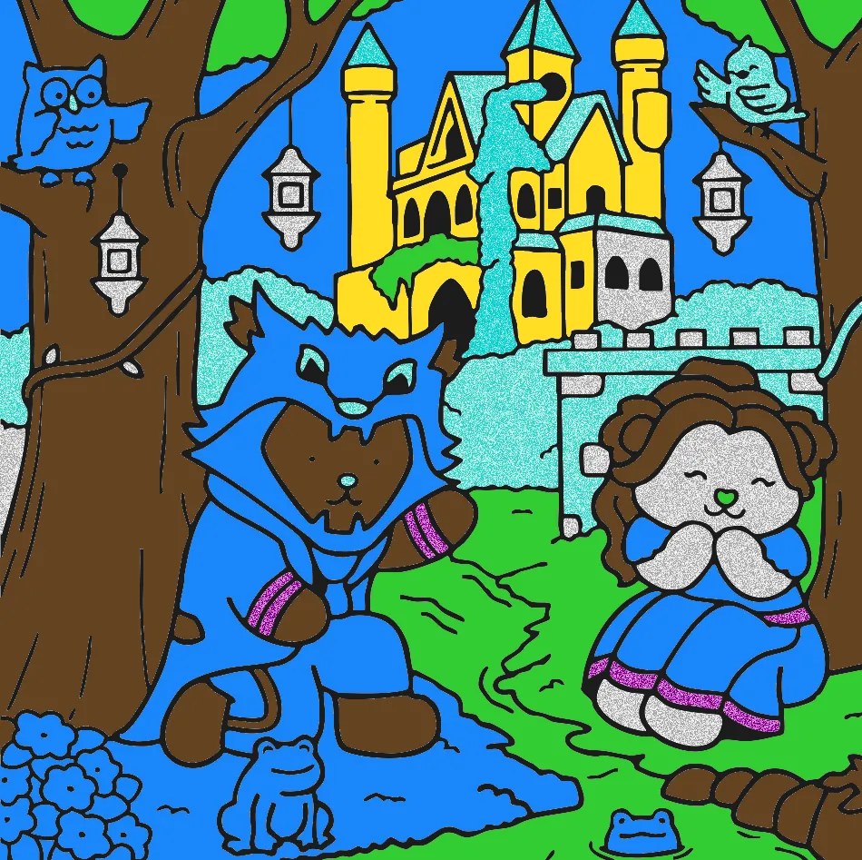 O MEU LINDO JARDIM – Desenho Colorido Online para Pintar e Imprimir | Jogo de Colorir Grátis no Mundo dos Jogos - Imagem Destacada
