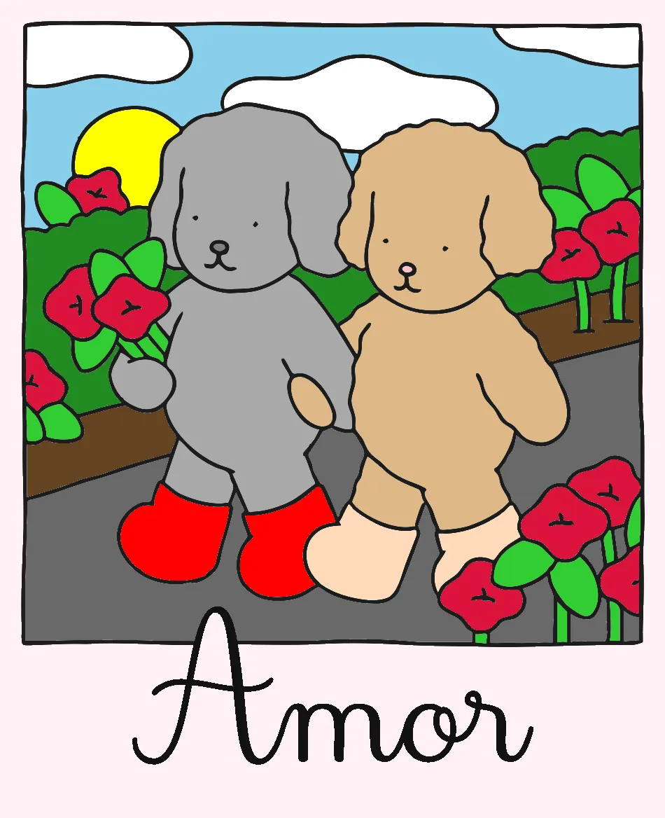 Passeio do Amor – Desenho Colorido Online para Pintar e Imprimir | Jogo de Colorir Grátis no Mundo dos Jogos - Imagem Destacada