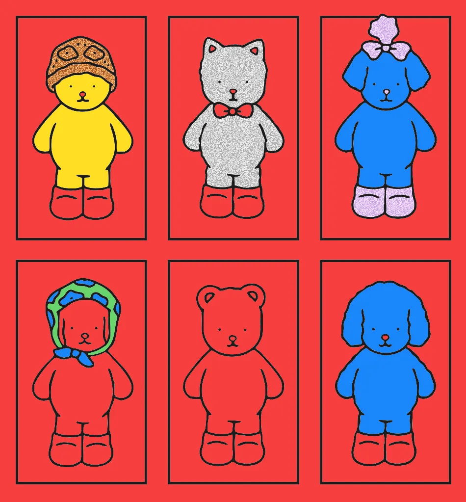 pessoinha e a desenho kawaii – Desenho Colorido Online - Imagem Destacada