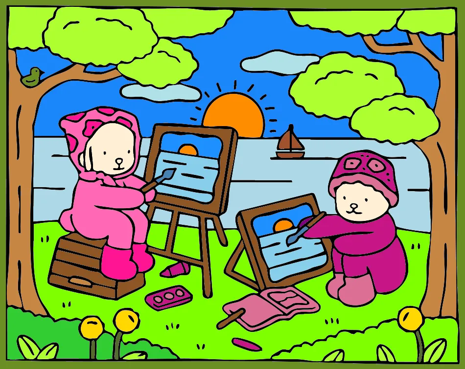 pintura – Desenho Colorido Online - Imagem Destacada