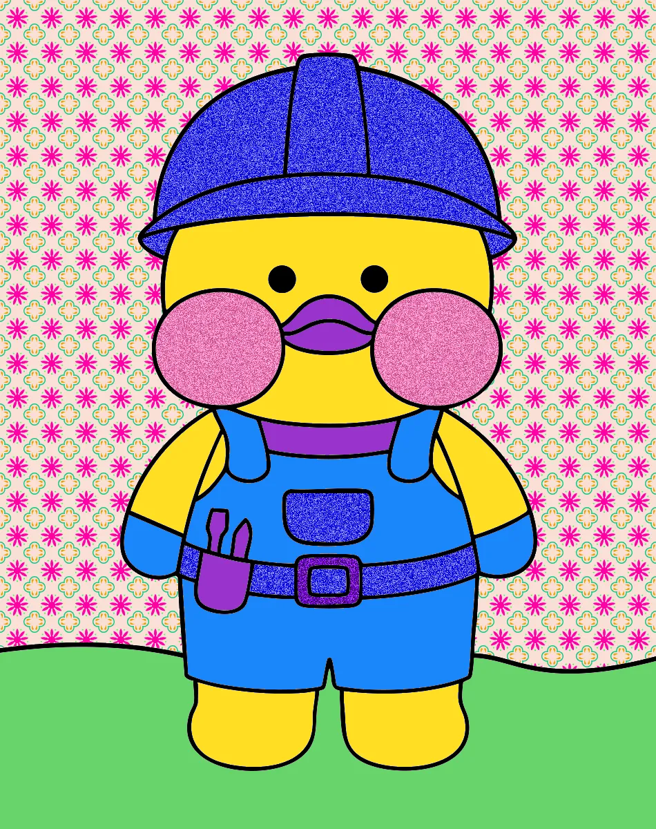 PURPLE DACK – Desenho Colorido Online para Pintar e Imprimir | Jogo de Colorir Grátis no Mundo dos Jogos - Imagem Destacada