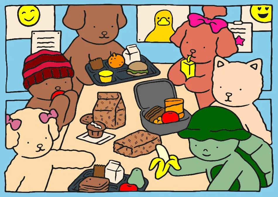 refitorio – Desenho Colorido Online para Pintar e Imprimir | Jogo de Colorir Grátis no Mundo dos Jogos - Imagem Destacada