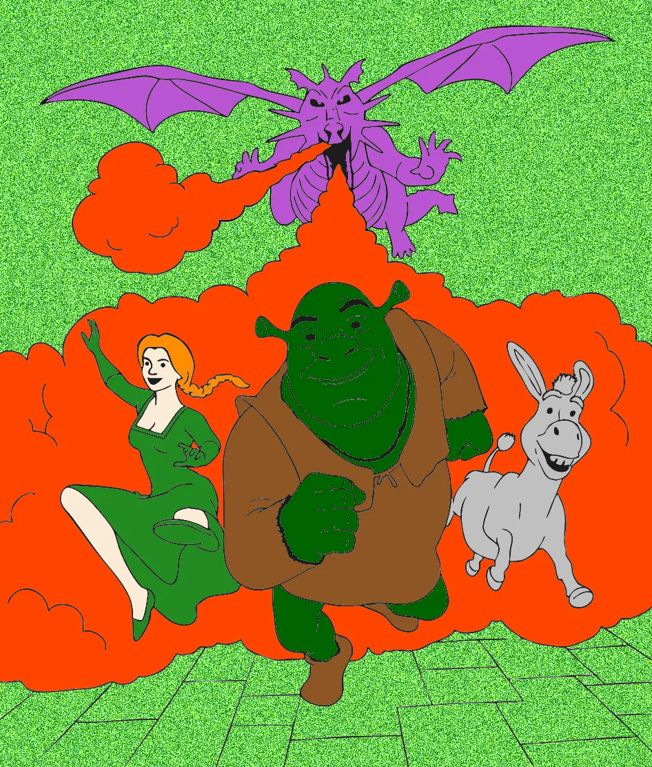 sherek – Desenho Colorido Online para Pintar e Imprimir | Jogo de Colorir Grátis no Mundo dos Jogos - Imagem Destacada