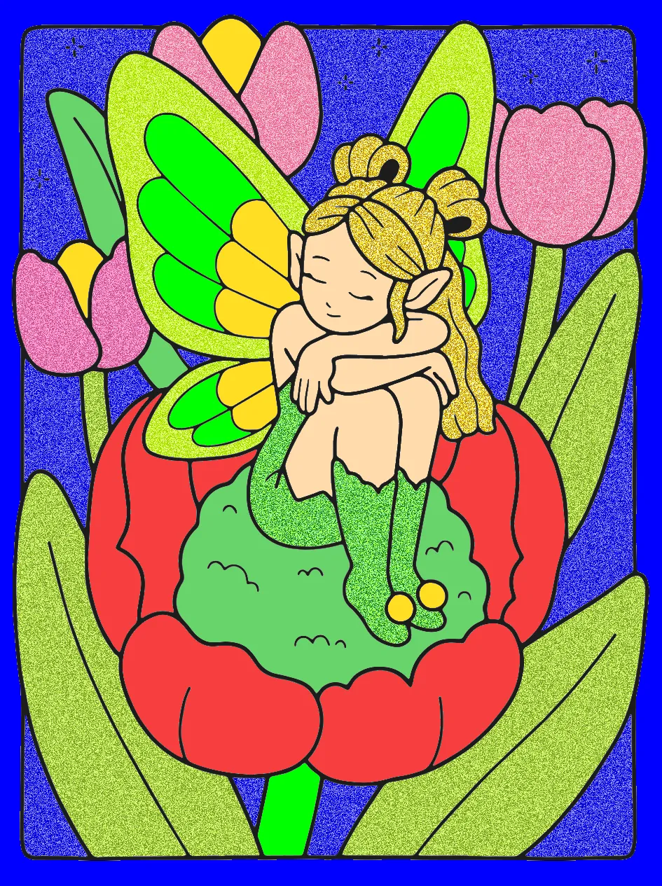 Sininho 🌺 🧚 – Desenho Colorido Online - Imagem Destacada