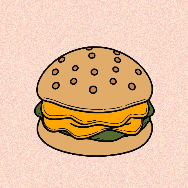 top lanche – Desenho Colorido Online para Pintar e Imprimir | Jogo de Colorir Grátis no Mundo dos Jogos - Imagem Destacada