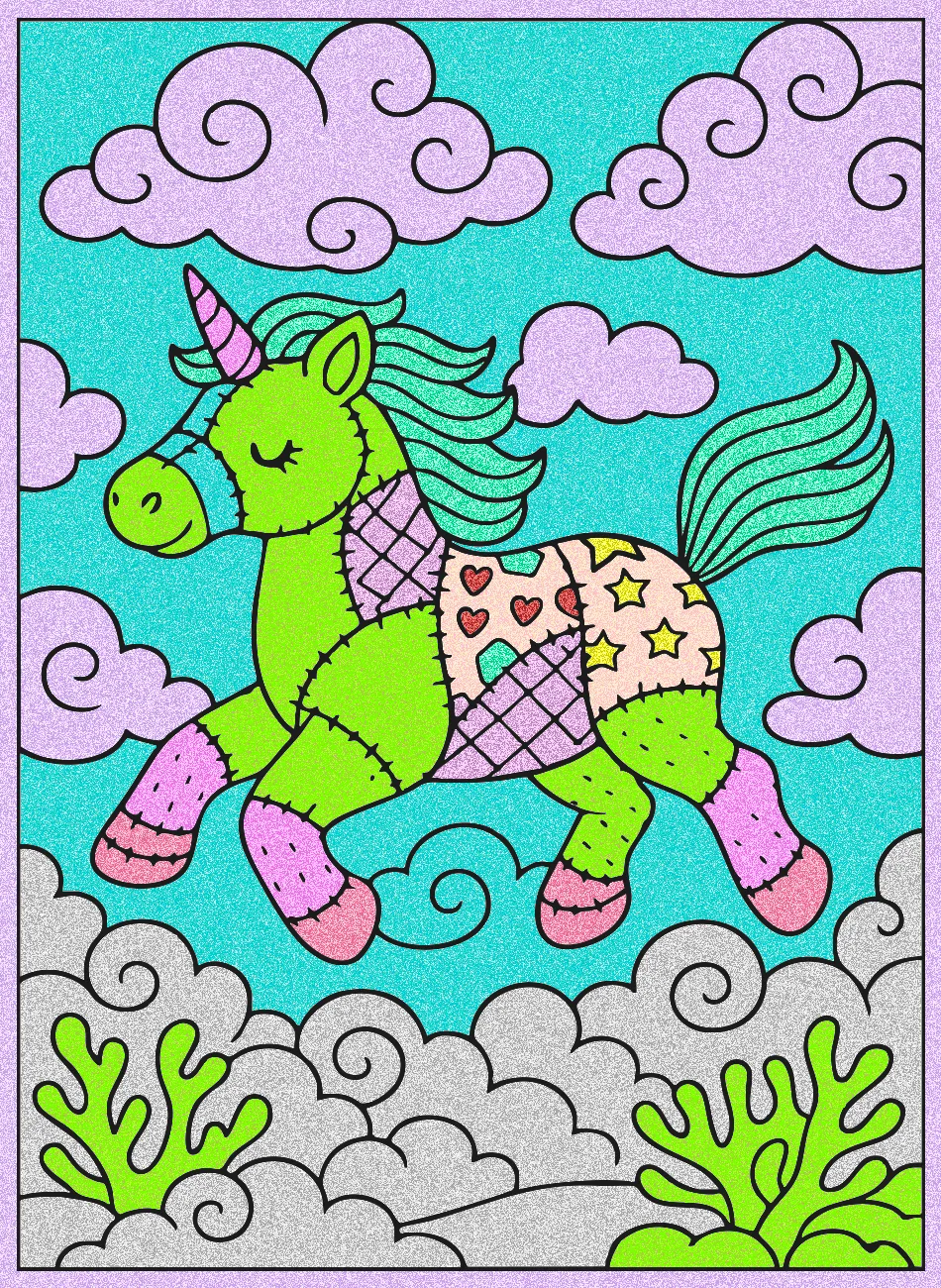 unicornio2 – Desenho Colorido Online - Imagem Destacada