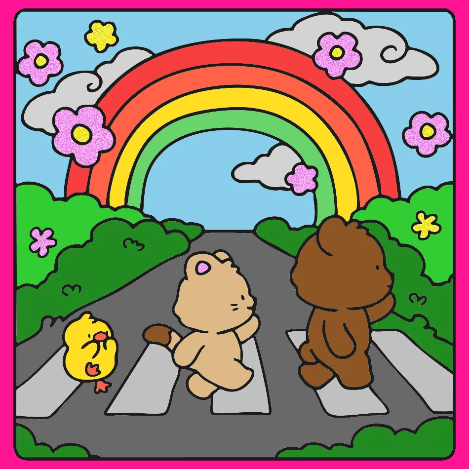 Ursinho Puff – Desenho Colorido Online - Imagem Destacada