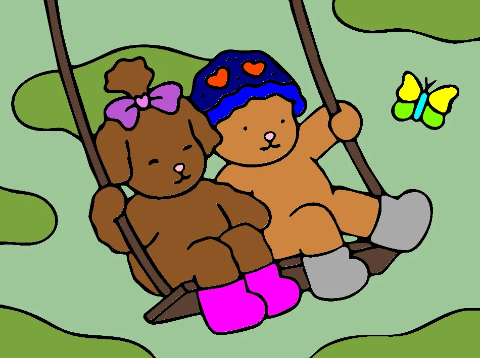 amizade boa – Desenho Colorido Online para Pintar e Imprimir | Jogo de Colorir Grátis no Mundo dos Jogos - Imagem Destacada