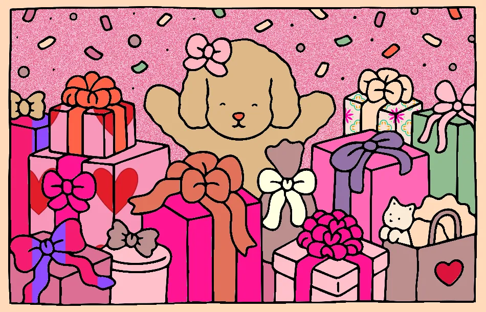 aniversario rosa – Desenho Colorido Online para Pintar e Imprimir | Jogo de Colorir Grátis no Mundo dos Jogos - Imagem Destacada