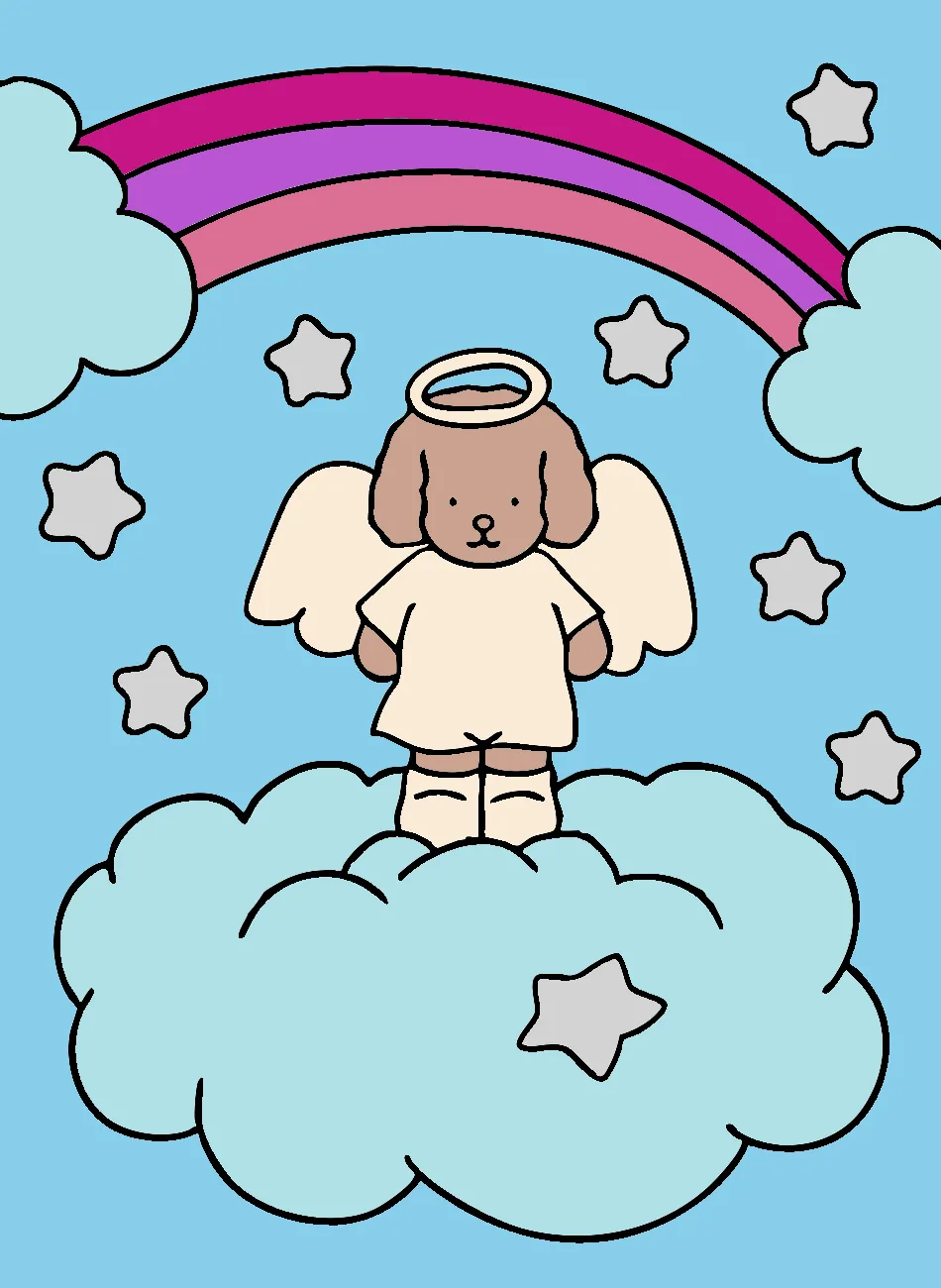 anjinho – Desenho Colorido Online para Pintar e Imprimir | Jogo de Colorir Grátis no Mundo dos Jogos - Imagem Destacada