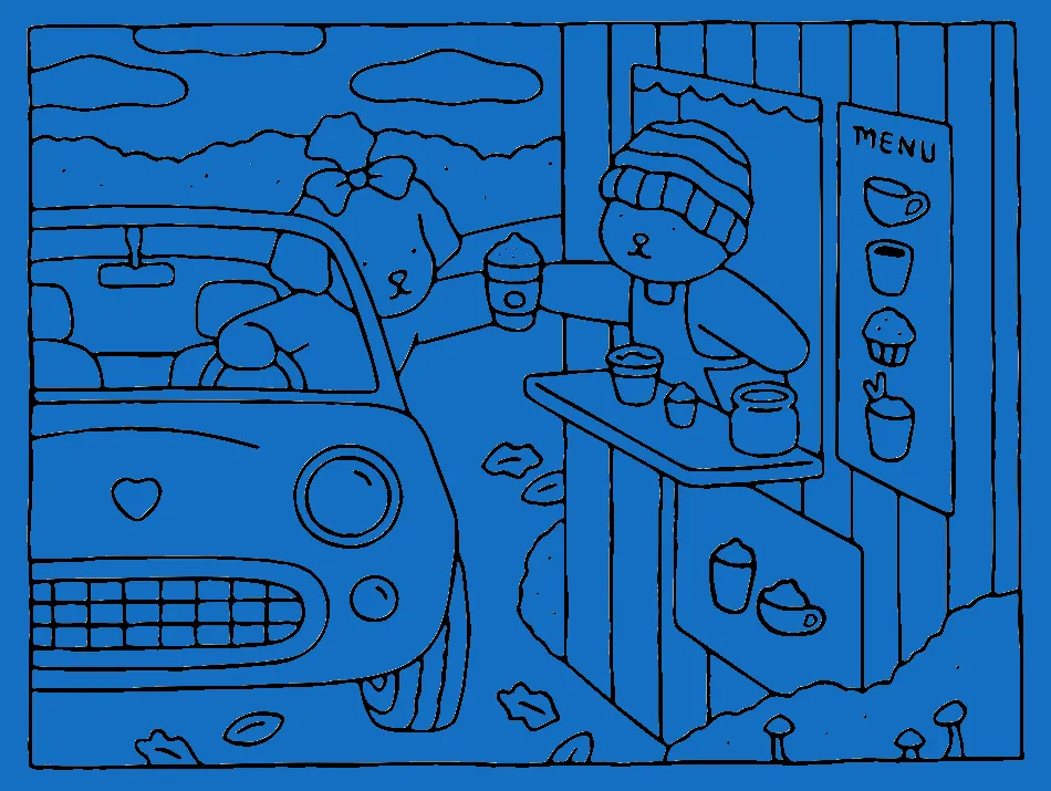 blue blue – Desenho Colorido Online para Pintar e Imprimir | Jogo de Colorir Grátis no Mundo dos Jogos - Imagem Destacada