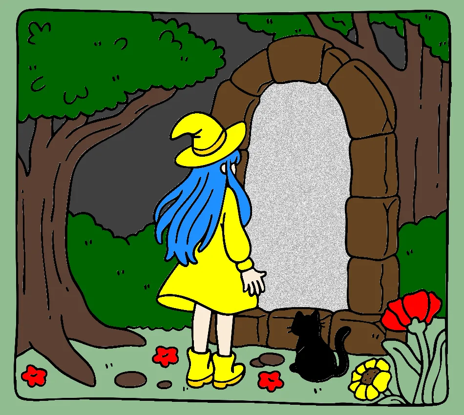 bruxinhaaa – Desenho Colorido Online para Pintar e Imprimir | Jogo de Colorir Grátis no Mundo dos Jogos - Imagem Destacada