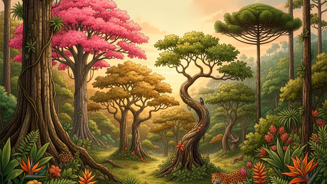 Caça Palavras de Árvores para Imprimir (Grátis)