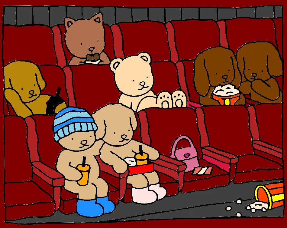 cineminha – Desenho Colorido Online para Pintar e Imprimir | Jogo de Colorir Grátis no Mundo dos Jogos - Imagem Destacada