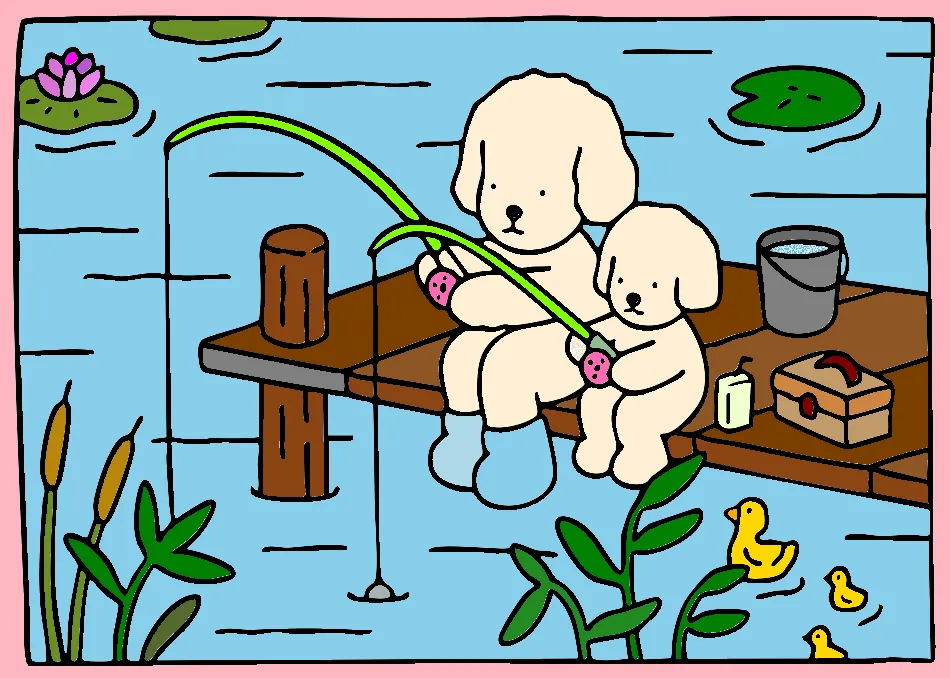 Colorindo Bobbies goods🐶 – Desenho Colorido Online para Pintar e Imprimir | Jogo de Colorir Grátis no Mundo dos Jogos