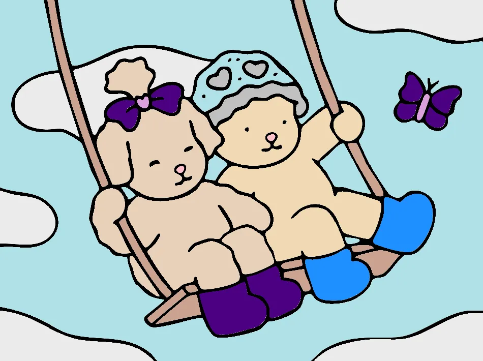 Com O Amor Da Minha Vida – Desenho Colorido Online para Pintar e Imprimir | Jogo de Colorir Grátis no Mundo dos Jogos - Imagem Destacada