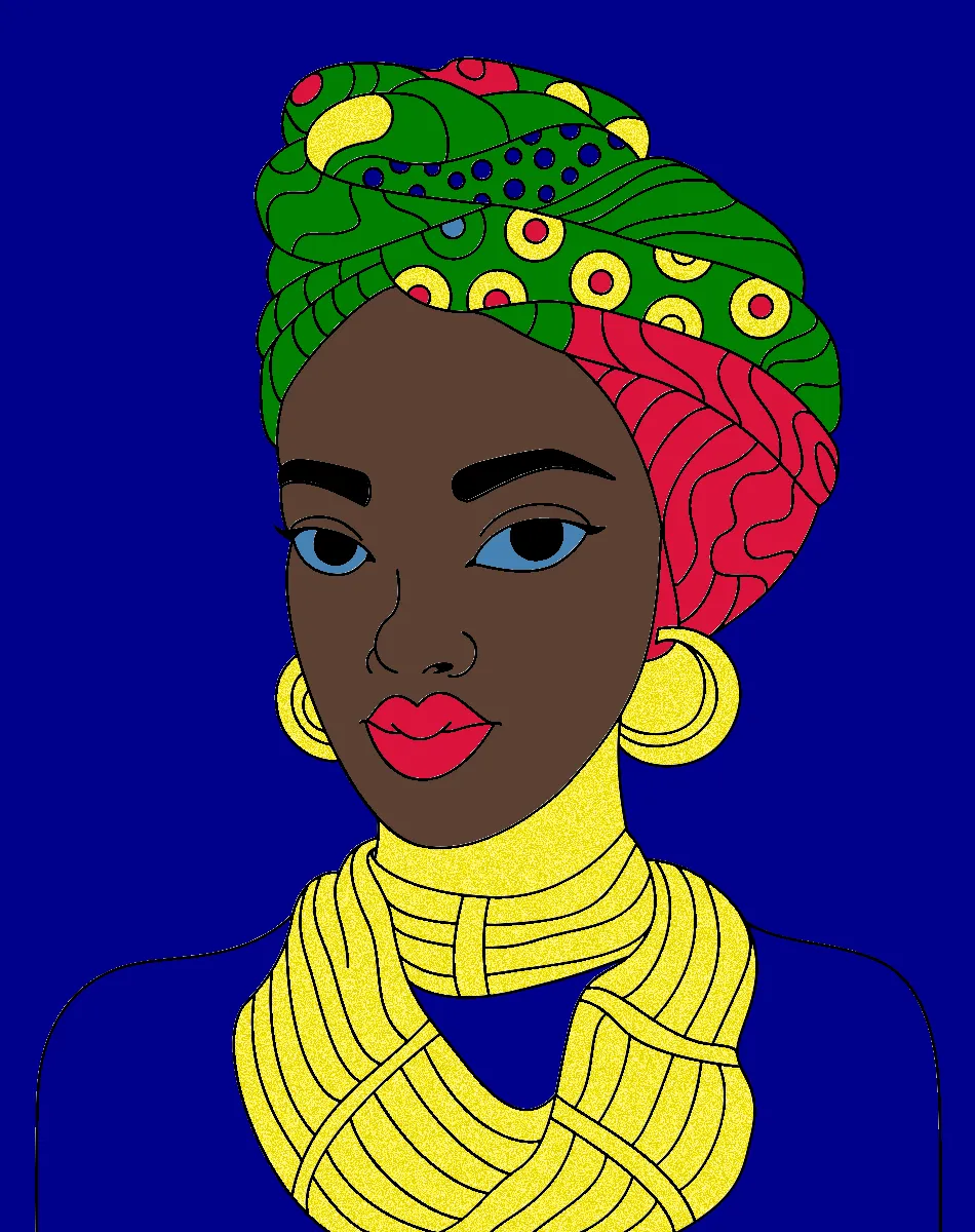 consienci a negra – Desenho Colorido Online para Pintar e Imprimir | Jogo de Colorir Grátis no Mundo dos Jogos - Imagem Destacada