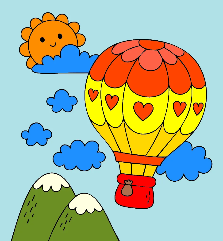 cores! – Desenho Colorido Online para Pintar e Imprimir | Jogo de Colorir Grátis no Mundo dos Jogos - Imagem Destacada