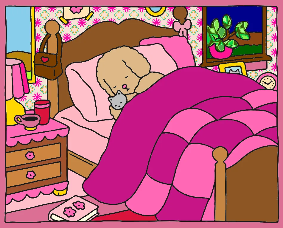 Doce sono – Desenho Colorido Online para Pintar e Imprimir | Jogo de Colorir Grátis no Mundo dos Jogos - Imagem Destacada