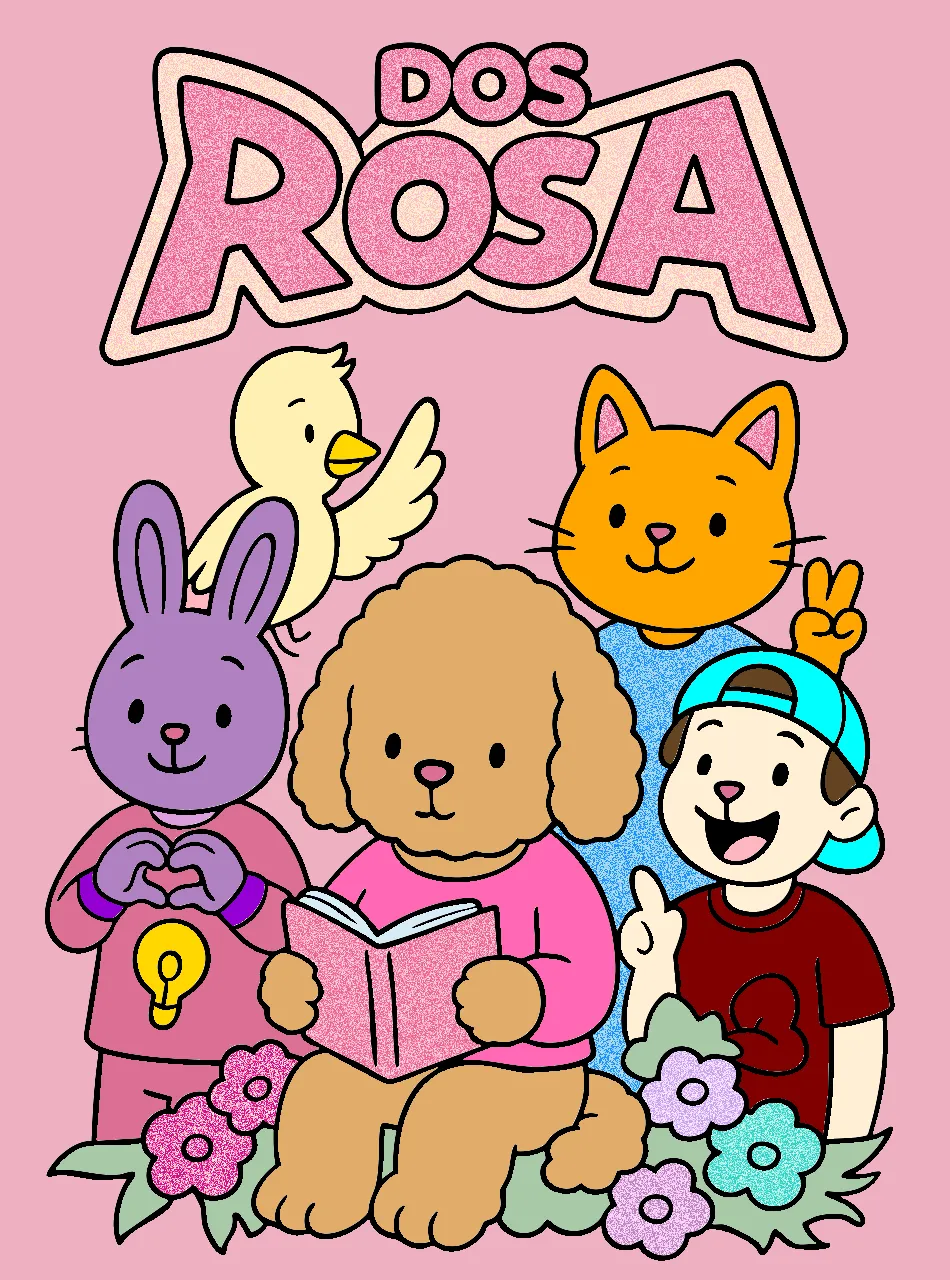 Dos rosa 🩷 – Desenho Colorido Online para Pintar e Imprimir | Jogo de Colorir Grátis no Mundo dos Jogos - Imagem Destacada