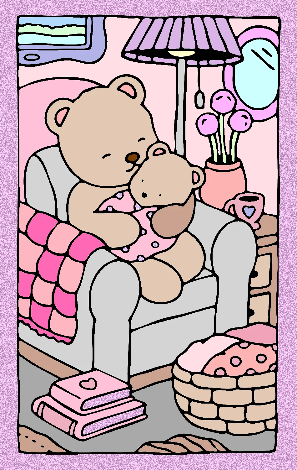 Eletiva Silvinha e Samuel – Desenho Colorido Online para Pintar e Imprimir | Jogo de Colorir Grátis no Mundo dos Jogos - Imagem Destacada