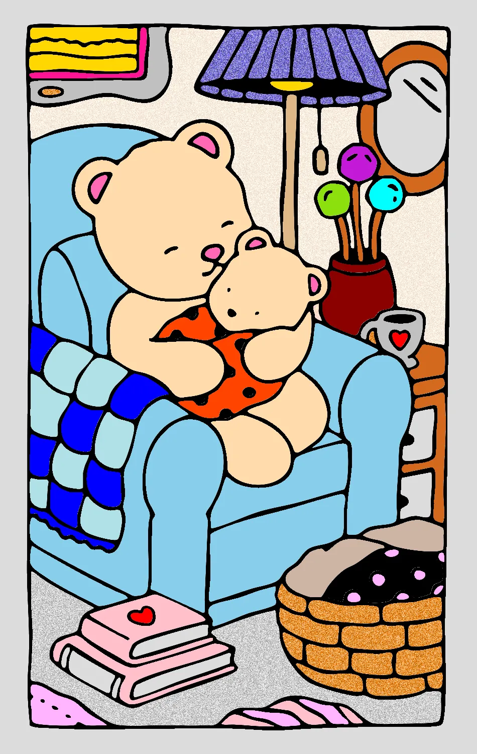 Eletiva💗 – Desenho Colorido Online para Pintar e Imprimir | Jogo de Colorir Grátis no Mundo dos Jogos - Imagem Destacada