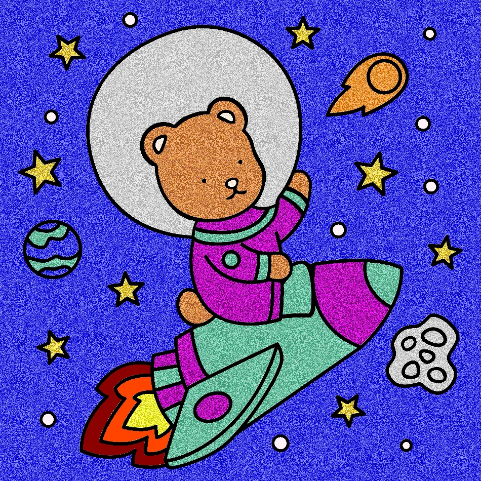 Espaço – Desenho Colorido Online para Pintar e Imprimir | Jogo de Colorir Grátis no Mundo dos Jogos - Imagem Destacada