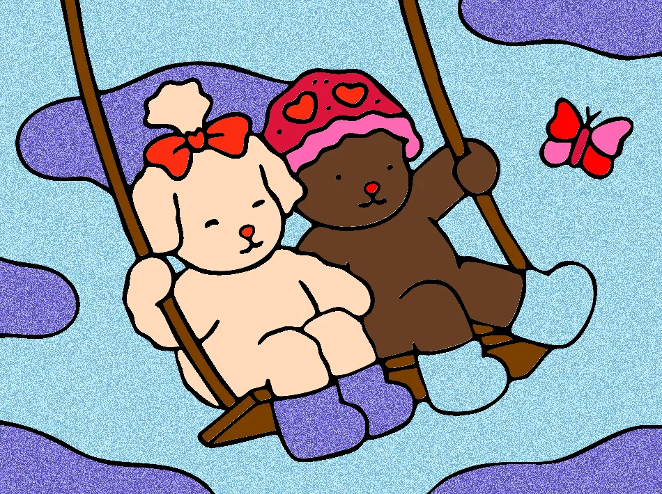 eu e o amor da minha vida – Desenho Colorido Online para Pintar e Imprimir | Jogo de Colorir Grátis no Mundo dos Jogos - Imagem Destacada