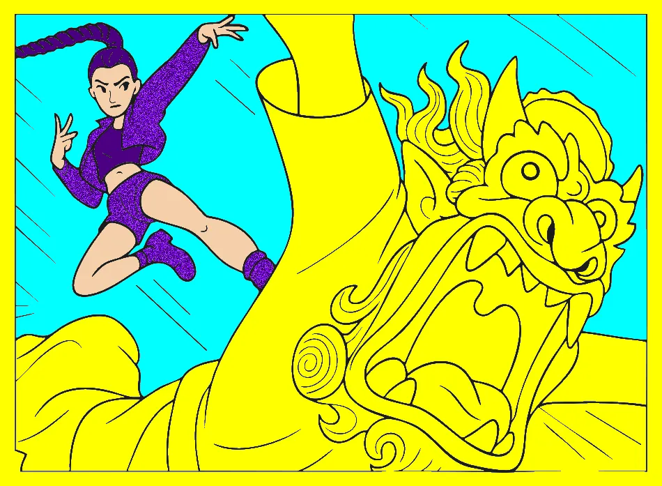 Eu no futuro😍 – Desenho Colorido Online para Pintar e Imprimir | Jogo de Colorir Grátis no Mundo dos Jogos - Imagem Destacada