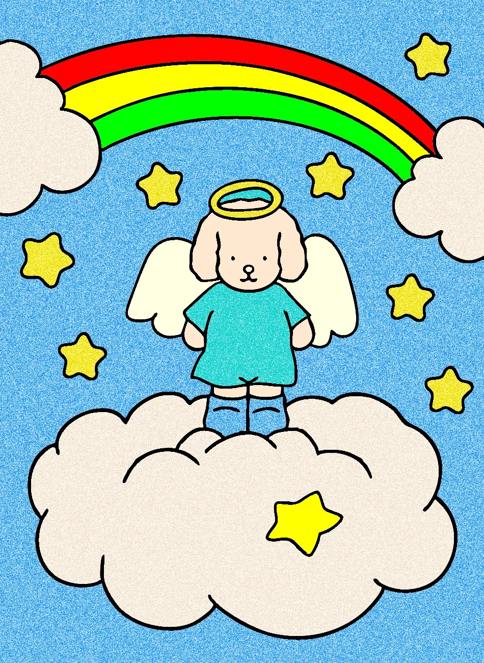 EU VIREI UM ANJINHO – Desenho Colorido Online para Pintar e Imprimir | Jogo de Colorir Grátis no Mundo dos Jogos - Imagem Destacada