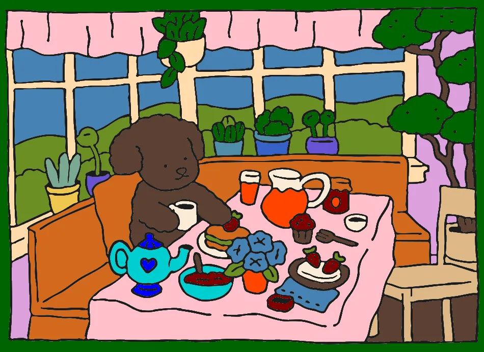 ferias – Desenho Colorido Online para Pintar e Imprimir | Jogo de Colorir Grátis no Mundo dos Jogos - Imagem Destacada