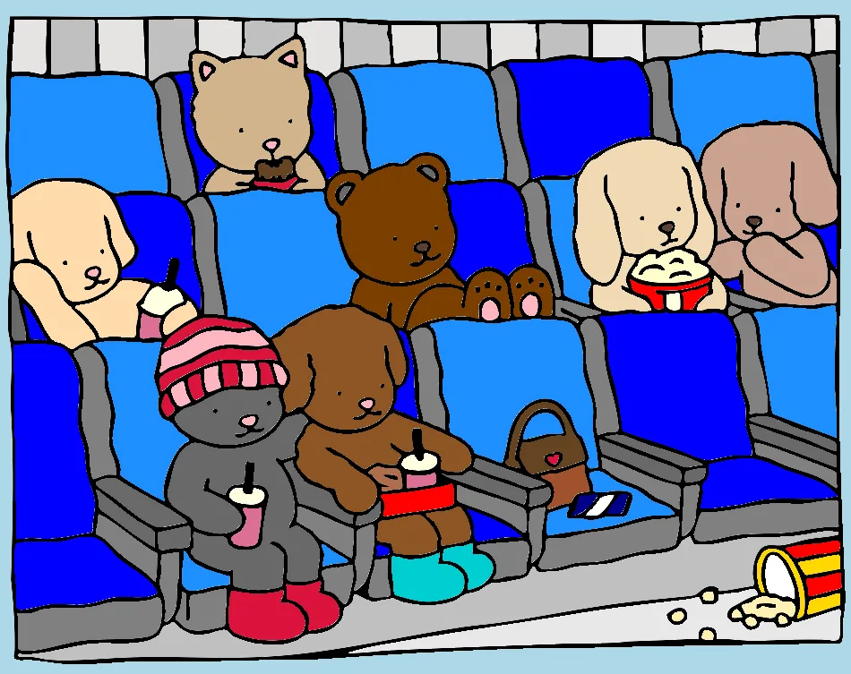 Filmaço de filme – Desenho Colorido Online para Pintar e Imprimir | Jogo de Colorir Grátis no Mundo dos Jogos - Imagem Destacada