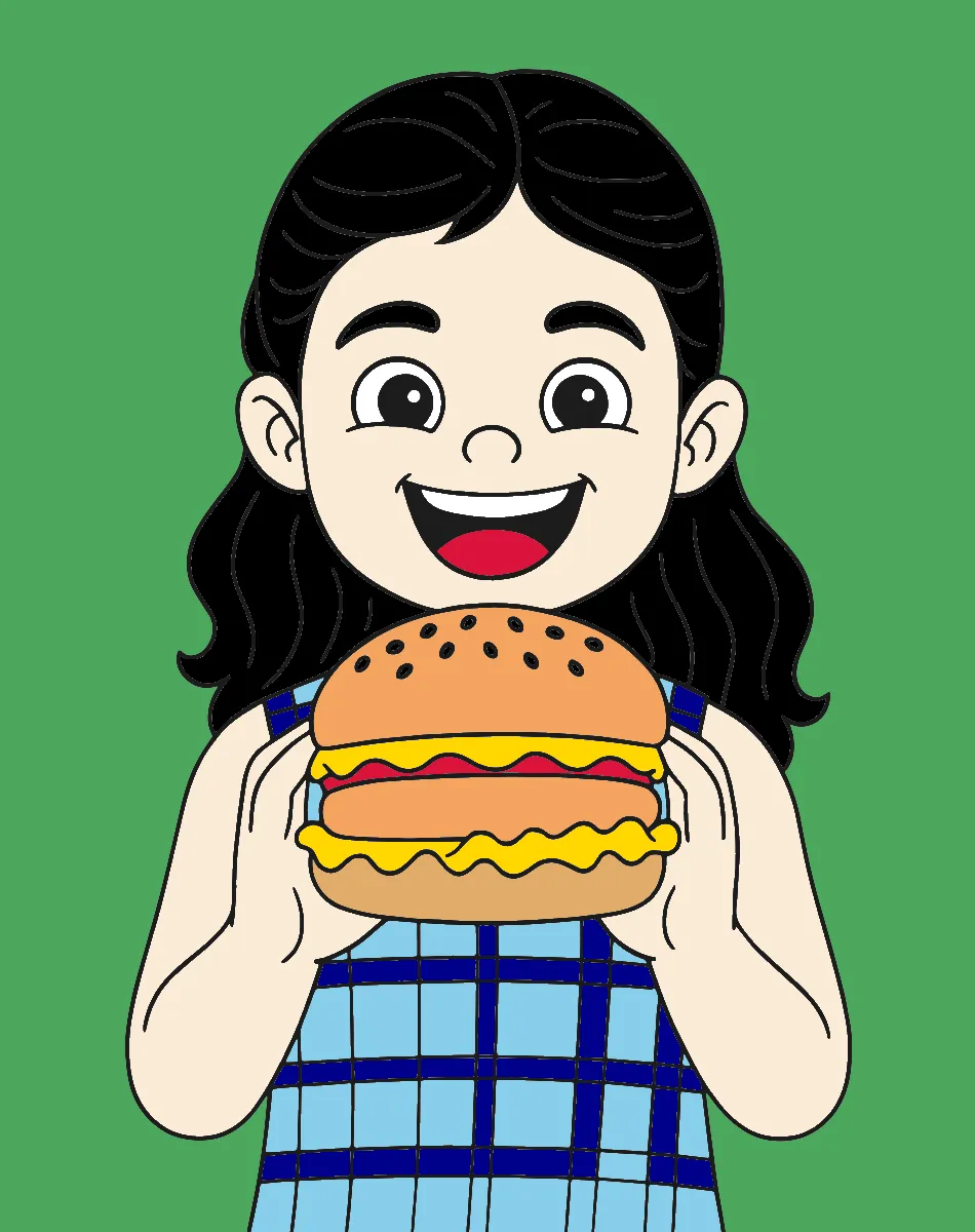 Garota – Desenho Colorido Online para Pintar e Imprimir | Jogo de Colorir Grátis no Mundo dos Jogos - Imagem Destacada