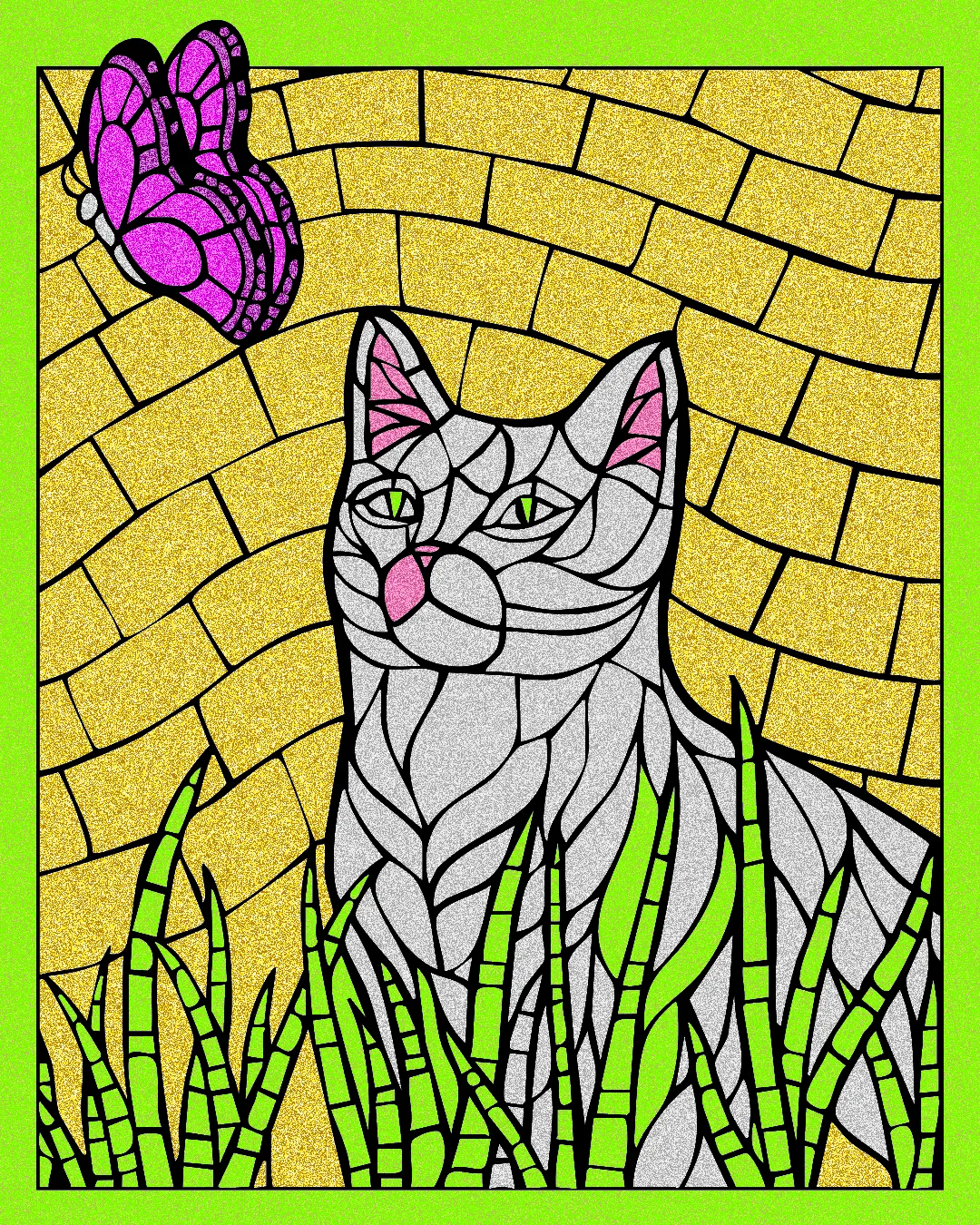 GATINHO FOFINHO – Desenho Colorido Online para Pintar e Imprimir | Jogo de Colorir Grátis no Mundo dos Jogos - Imagem Destacada