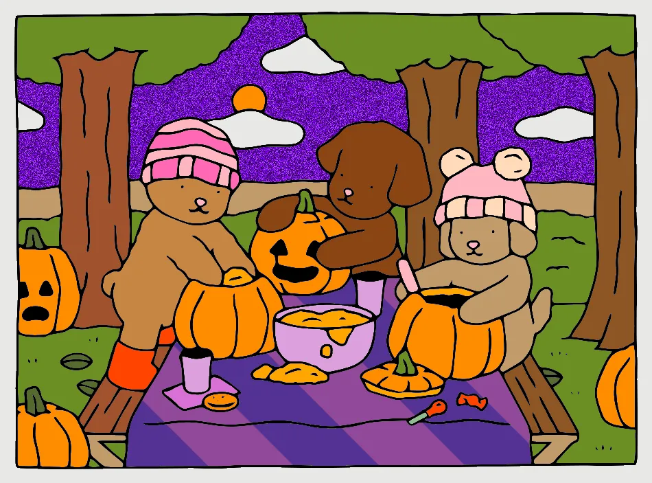 Hallowen – Desenho Colorido Online para Pintar e Imprimir | Jogo de Colorir Grátis no Mundo dos Jogos - Imagem Destacada