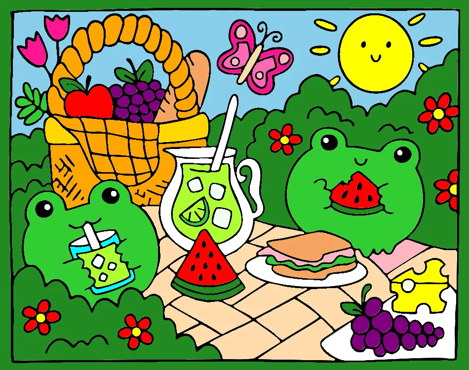 JACIARA 💜 – Desenho Colorido Online para Pintar e Imprimir | Jogo de Colorir Grátis no Mundo dos Jogos