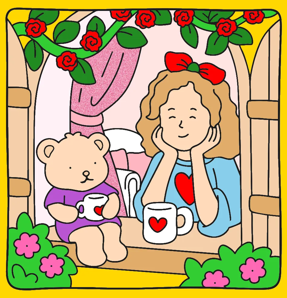 JACIARA 💜 – Desenho Colorido Online para Pintar e Imprimir | Jogo de Colorir Grátis no Mundo dos Jogos - Imagem Destacada