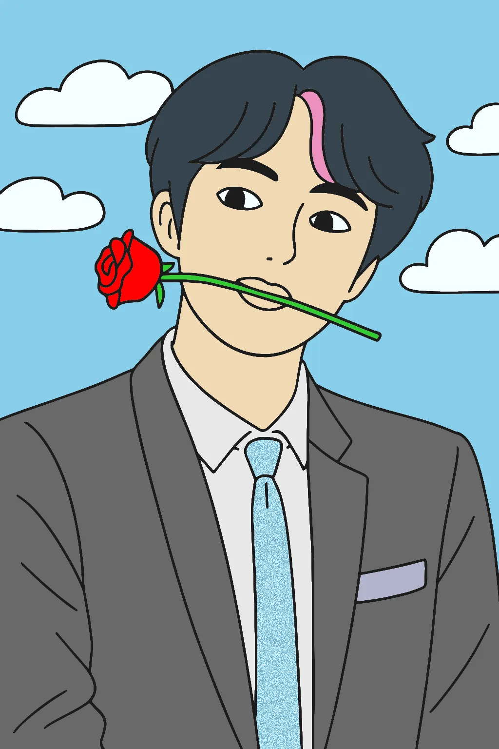 jinu lindo – Desenho Colorido Online para Pintar e Imprimir | Jogo de Colorir Grátis no Mundo dos Jogos - Imagem Destacada