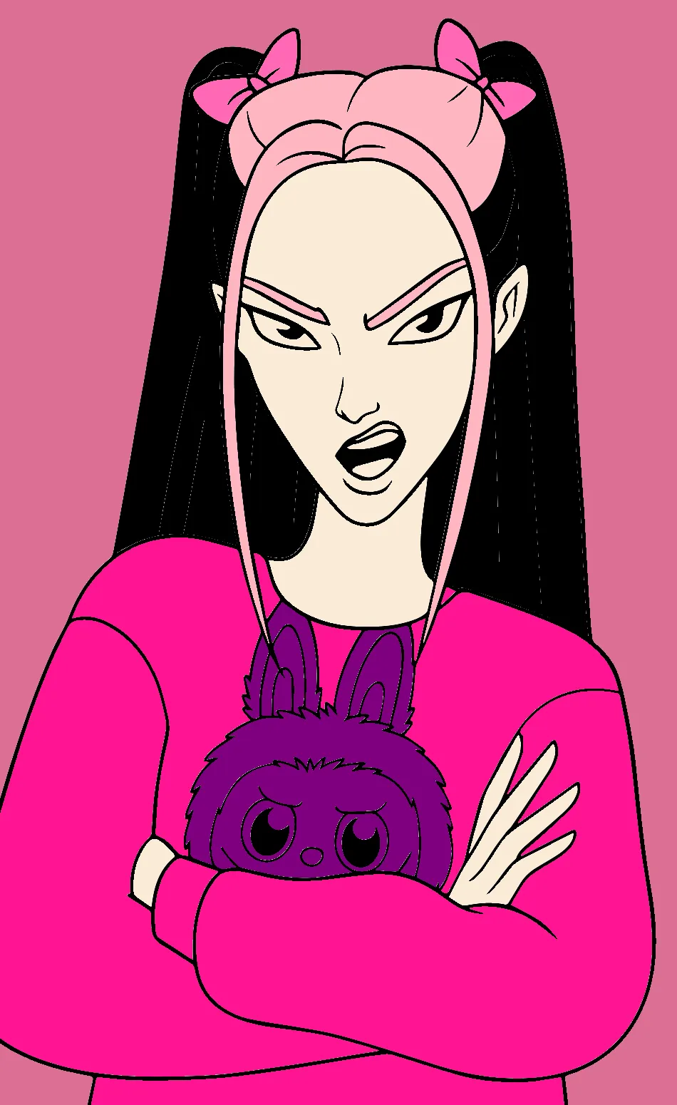 labubu – Desenho Colorido Online para Pintar e Imprimir | Jogo de Colorir Grátis no Mundo dos Jogos - Imagem Destacada