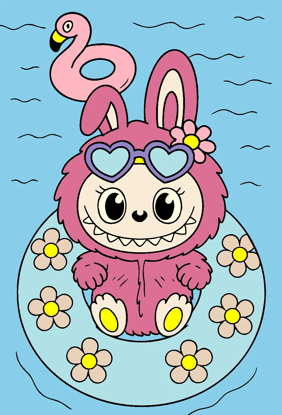 LAPUPU LULU – Desenho Colorido Online para Pintar e Imprimir | Jogo de Colorir Grátis no Mundo dos Jogos - Imagem Destacada