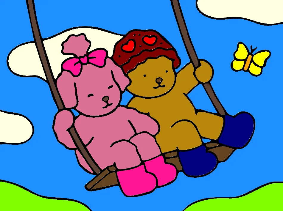 lindo – Desenho Colorido Online para Pintar e Imprimir | Jogo de Colorir Grátis no Mundo dos Jogos - Imagem Destacada