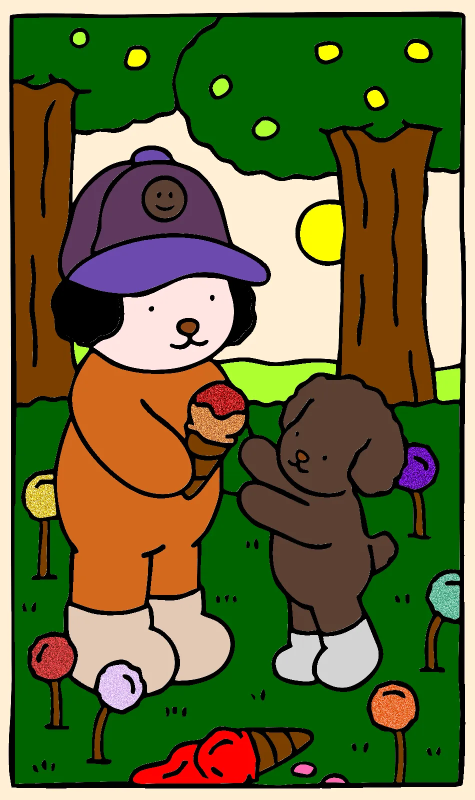 Lulub – Desenho Colorido Online para Pintar e Imprimir | Jogo de Colorir Grátis no Mundo dos Jogos - Imagem Destacada