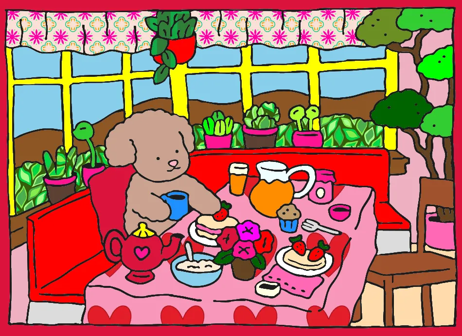 Manhãs de morango – Desenho Colorido Online para Pintar e Imprimir | Jogo de Colorir Grátis no Mundo dos Jogos - Imagem Destacada