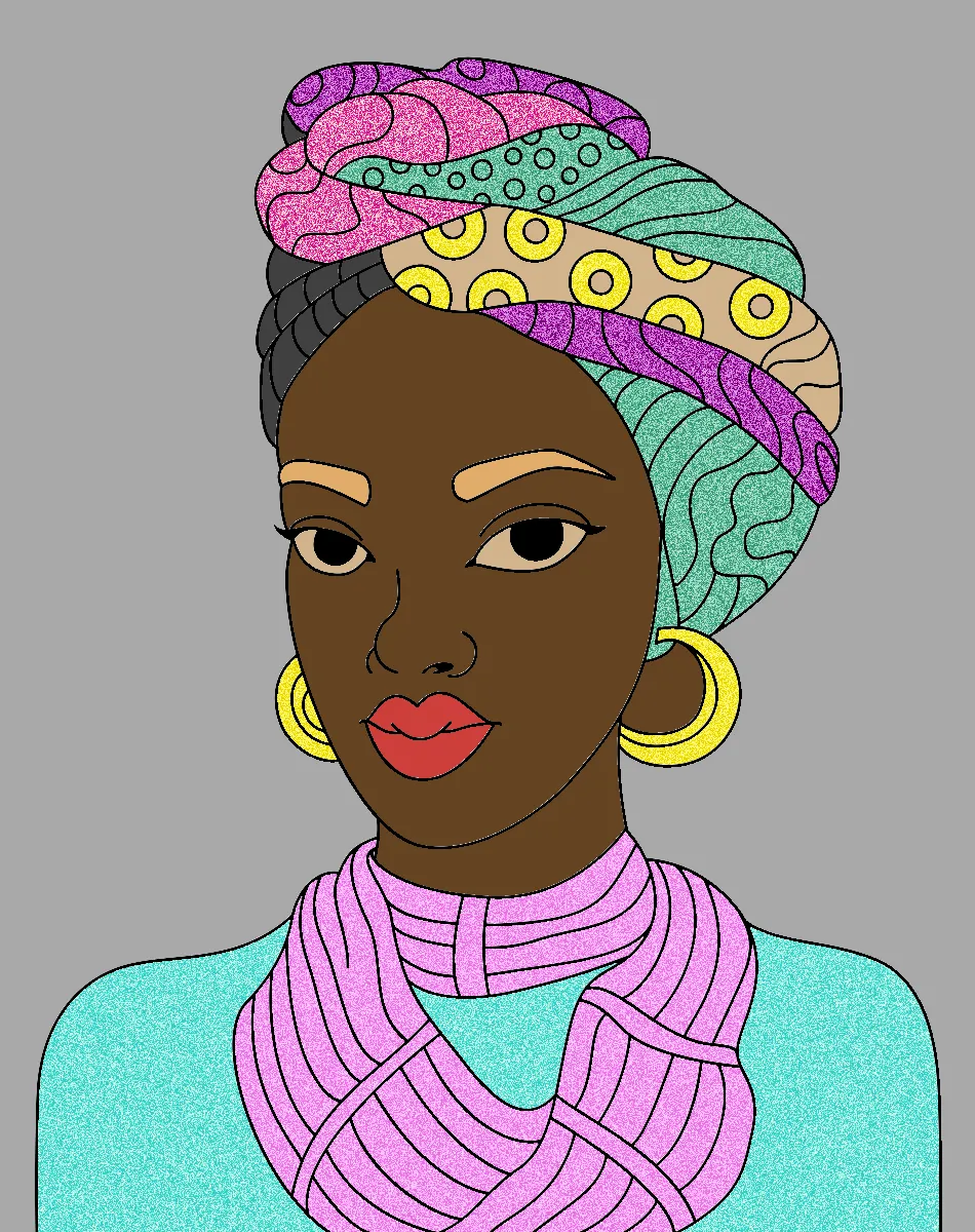 Maria Flor – Desenho Colorido Online para Pintar e Imprimir | Jogo de Colorir Grátis no Mundo dos Jogos - Imagem Destacada