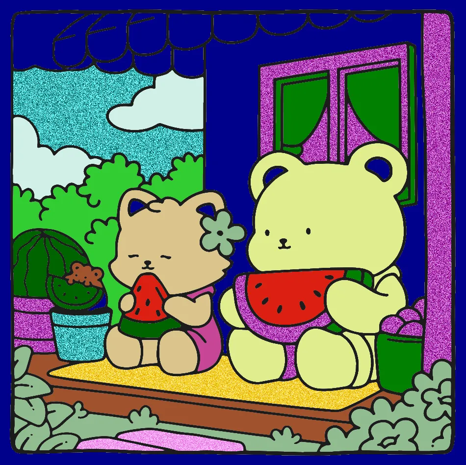 melancia – Desenho Colorido Online para Pintar e Imprimir | Jogo de Colorir Grátis no Mundo dos Jogos - Imagem Destacada