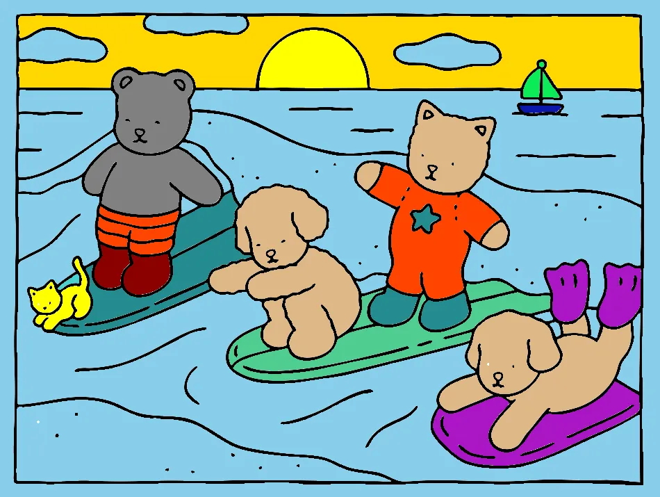 meu bobis <3 – Desenho Colorido Online para Pintar e Imprimir | Jogo de Colorir Grátis no Mundo dos Jogos - Imagem Destacada