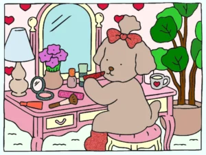 Meu quarto – Desenho Colorido Online para Pintar e Imprimir | Jogo de Colorir Grátis no Mundo dos Jogos