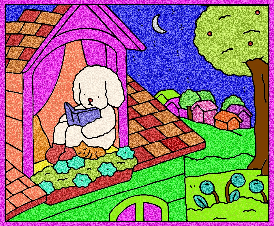 minha casa linda e bela pãmela – Desenho Colorido Online para Pintar e Imprimir | Jogo de Colorir Grátis no Mundo dos Jogos - Imagem Destacada